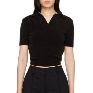 JACQUEMUS ‘Le Polo Bagnu’ Polo in Black